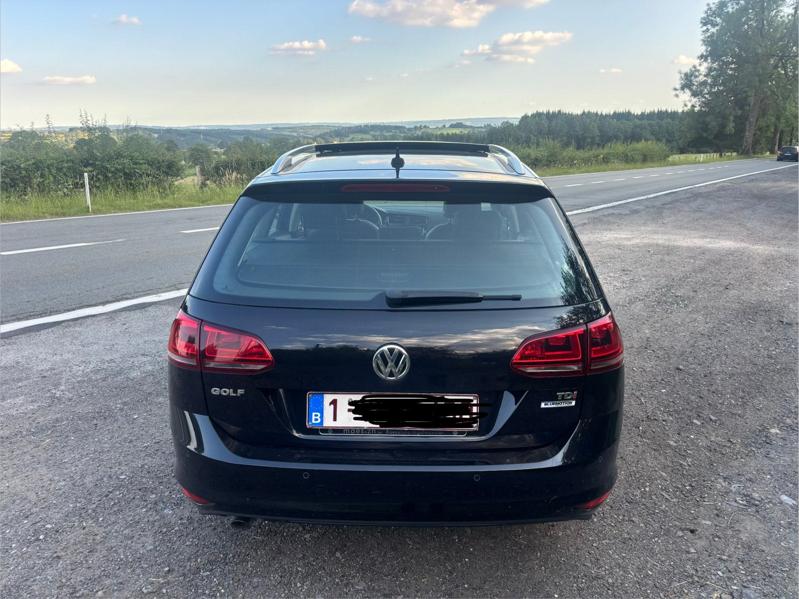 Volkswagen Golf 7 – 2017 – Boîte automatique, Autos, Cuir, Achat, Euro 6, Noir