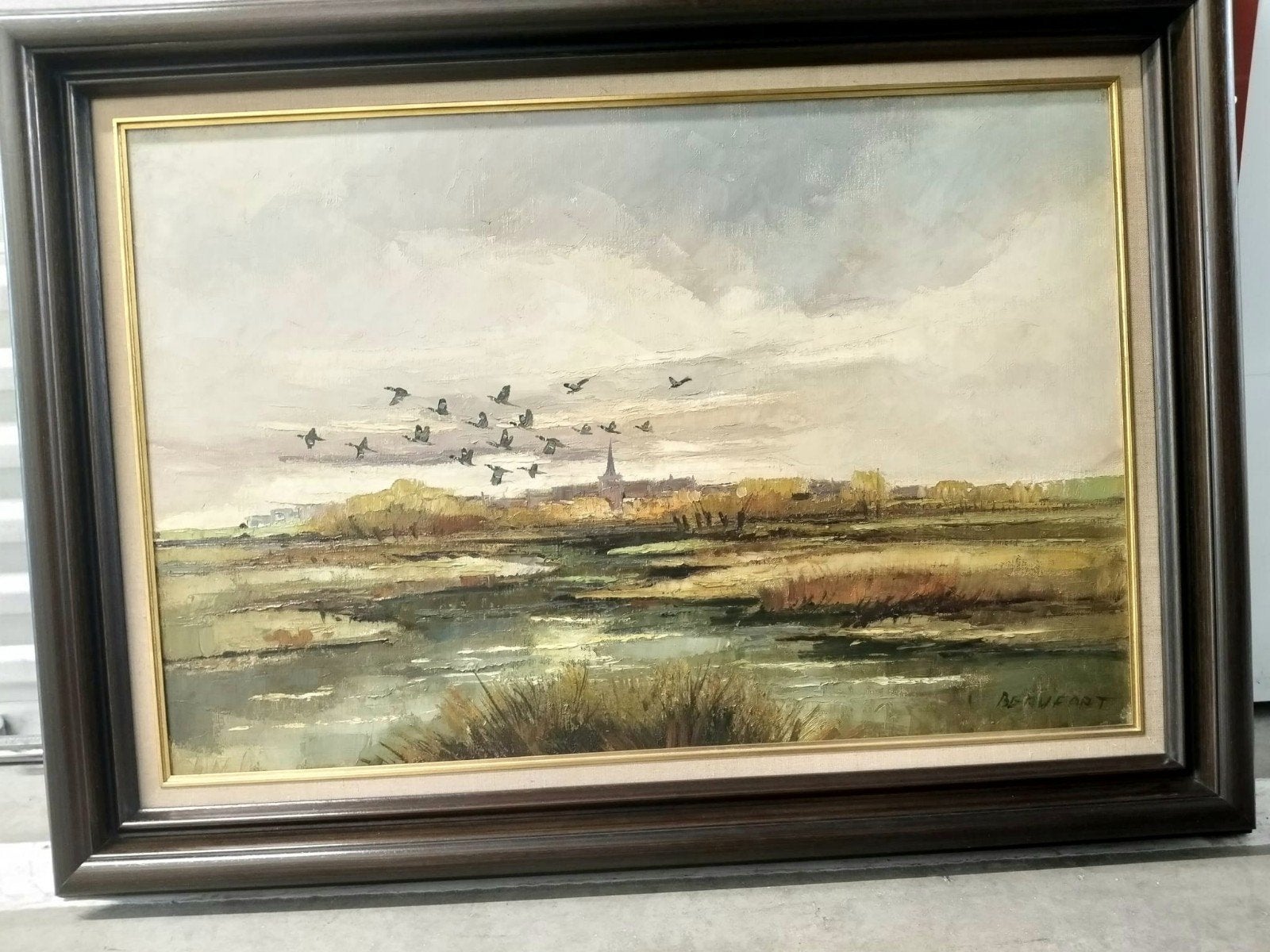 Tableau peintre Baufort, Antiquités & Art, Art | Peinture | Classique, Enlèvement
