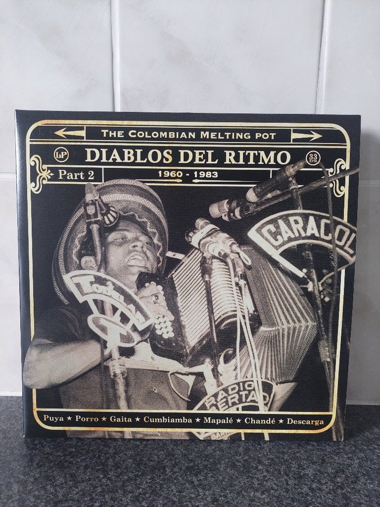 Diablos Del Ritmo: The Colombian Melting Pot Part 2, Ophalen of Verzenden, Zo goed als nieuw, Latijns-Amerikaans, 12 inch