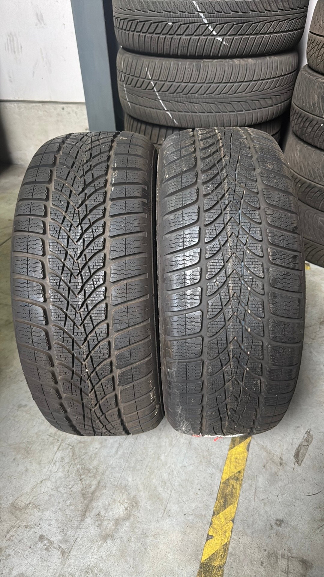 225/55/17 2255517 225/55R17 winterbanden merk Dunlop, Kleding | Dames, Ophalen