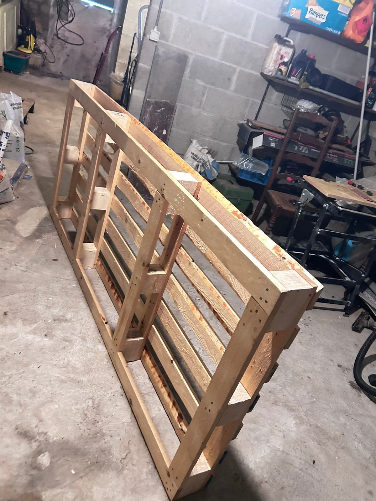 Paletten, Doe-het-zelf en Bouw, Hout en Planken, Ophalen, Zo goed als nieuw, 200 tot 250 cm, Pallet