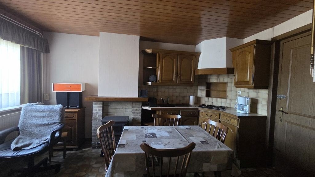 keuken, Maison & Meubles, Bois, Brun, Enlèvement, Utilisé