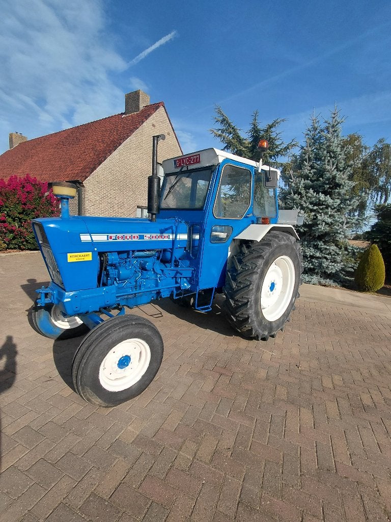 tractor ford 5000, Ophalen, Gebruikt