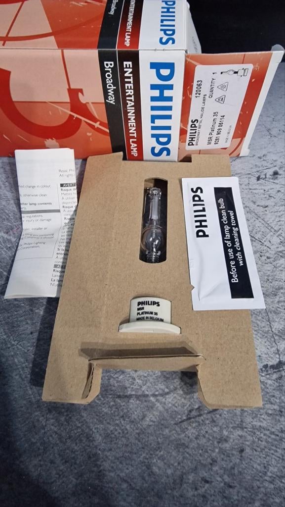 Philips Entertainment lamp Broadway MSR Platinum 35, Enlèvement ou Envoi