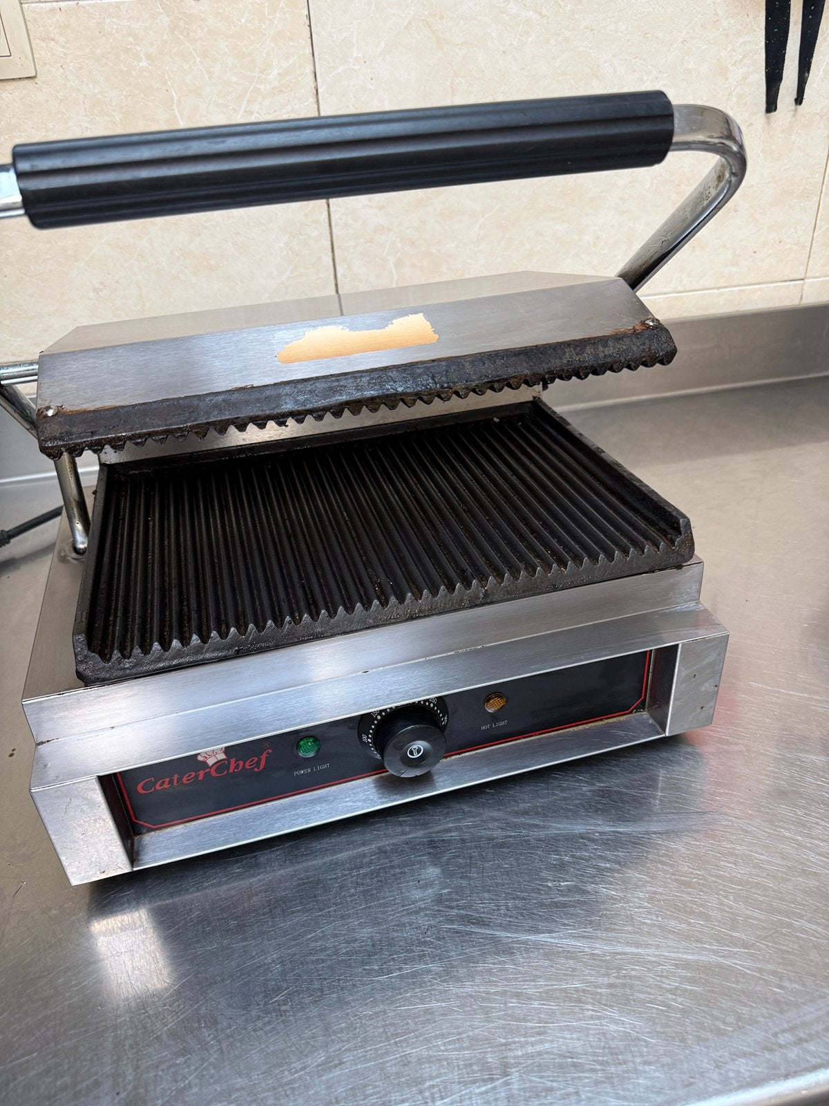 Gril contact professionnel Caterchef, Ophalen of Verzenden