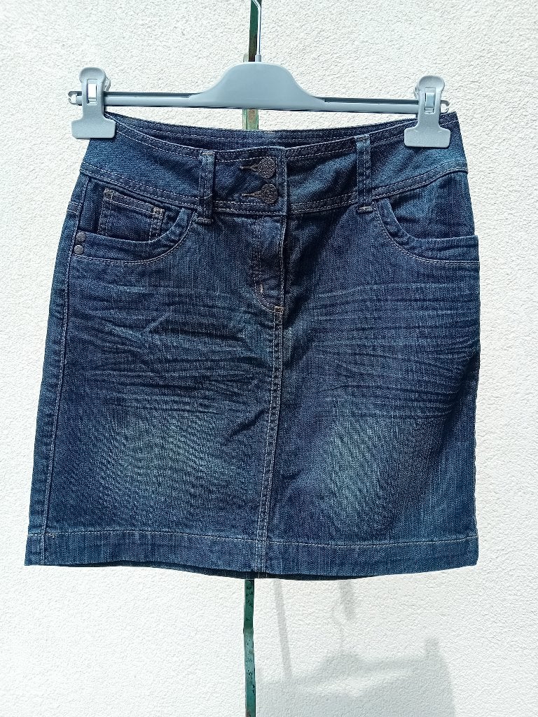 Jupe en jeans - taille 38, Enlèvement, Au-dessus du genou