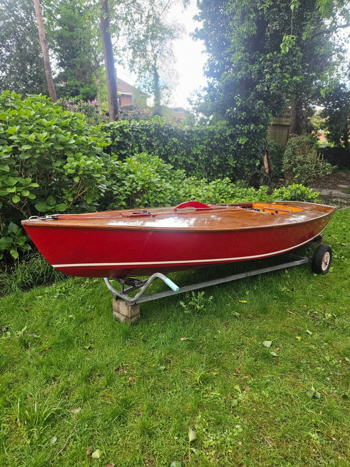 Duo zeilboot, Ophalen
