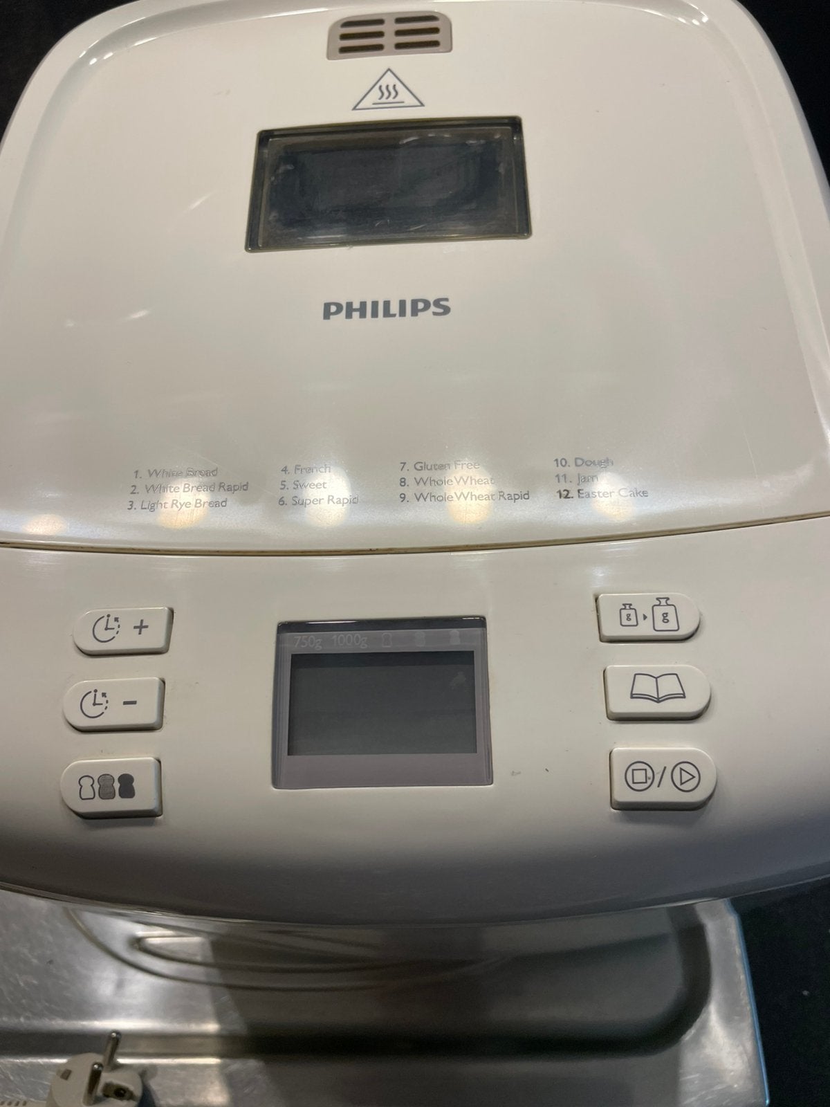 Broodmachine philips, Elektronische apparatuur, Gebruikt, Meer dan 10 programma's, 800 tot 1200 gram deeg, Ophalen