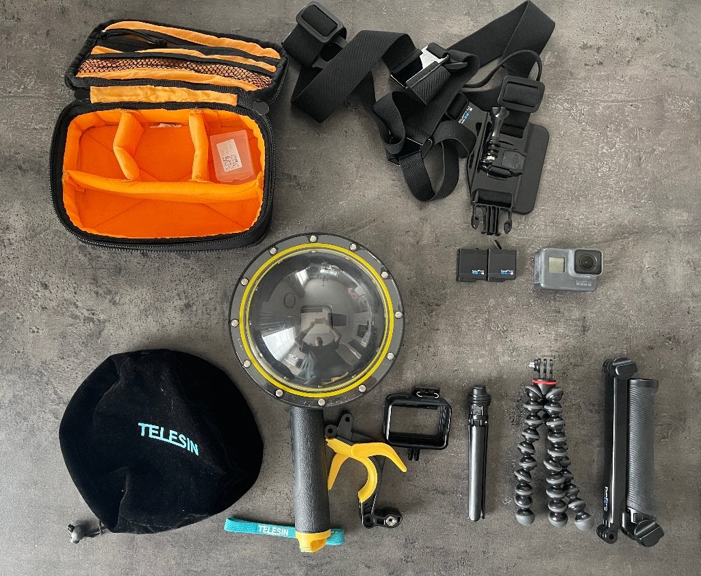 GoPro HERO5 Black met uitgebreide accessoireset, Verzenden, Gebruikt, GoPro