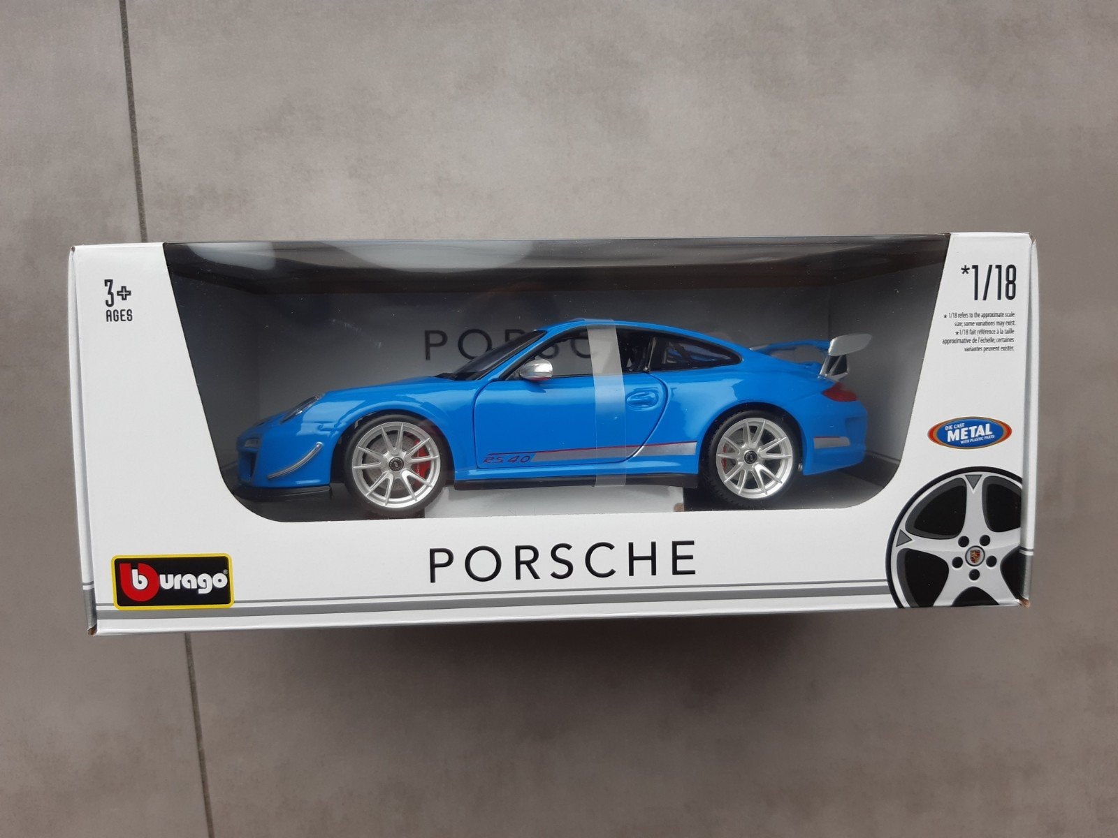 Bburago Porsche 1/18, Enlèvement, Neuf, Voiture, Burago