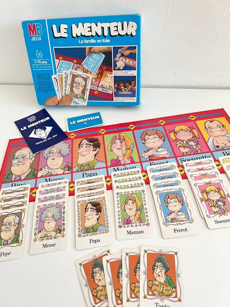 Jeu de société Le Menteur - 1980, Hobby & Loisirs créatifs, MB, MB, Enlèvement ou Envoi, Aucun
