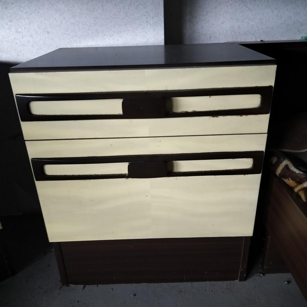 Vintage slaapkamer, Maison & Meubles, Armoires | Commodes, Enlèvement