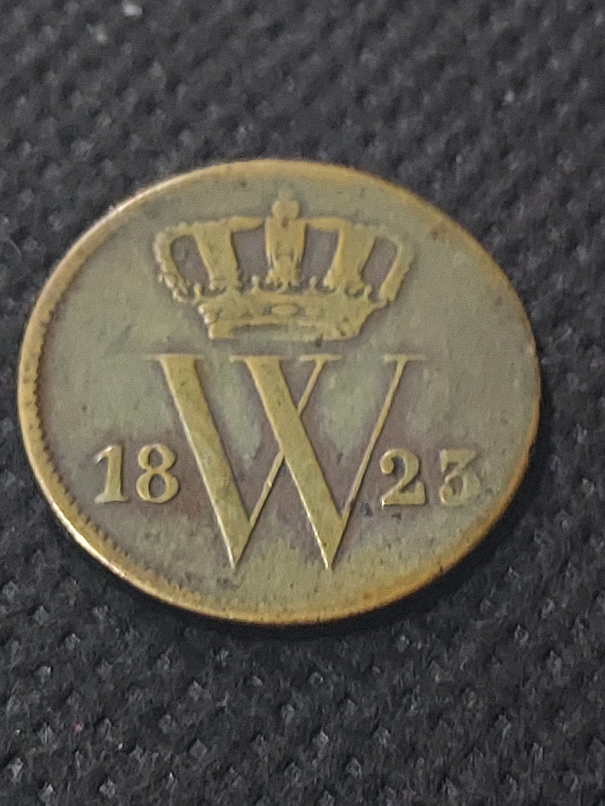 1 cent 1823B Nederland, Timbres & Monnaies, Monnaies | Pays-Bas, Enlèvement ou Envoi, 1 centime
