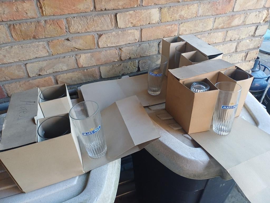 Maes bier glazen, Verzamelen, Ophalen