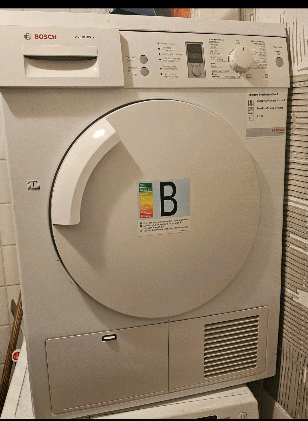 Sèche-linge Bosch Avantixx 7 – capacité 7 kg.
Fonctionne trè, Elektronische apparatuur, Ophalen of Verzenden, Zo goed als nieuw