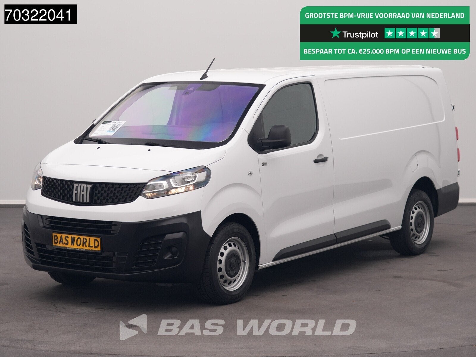 Fiat Scudo 102PK L3H1 Klima Tempomat Parkensensoren Euro6 L3, Autos, Camionnettes & Utilitaires, 75 kW, Euro 6, Entreprise, 3 places