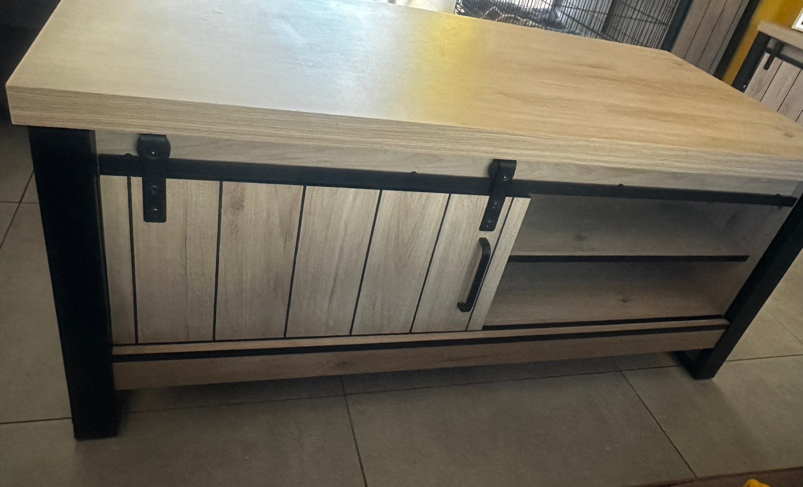 Salontafel, Huis en Inrichting, Tafels | Salontafels, Ophalen, 50 – 75, 100 tot 150 cm, 50 tot 100 cm