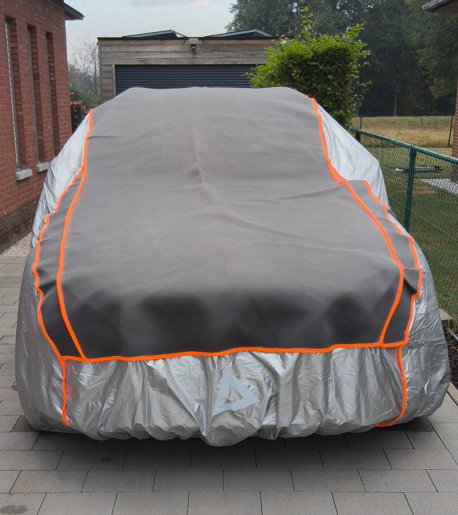 Te koop autohoes tegen hagel en sneeuw, Auto diversen, Autohoezen, Ophalen, Gebruikt, Universeel