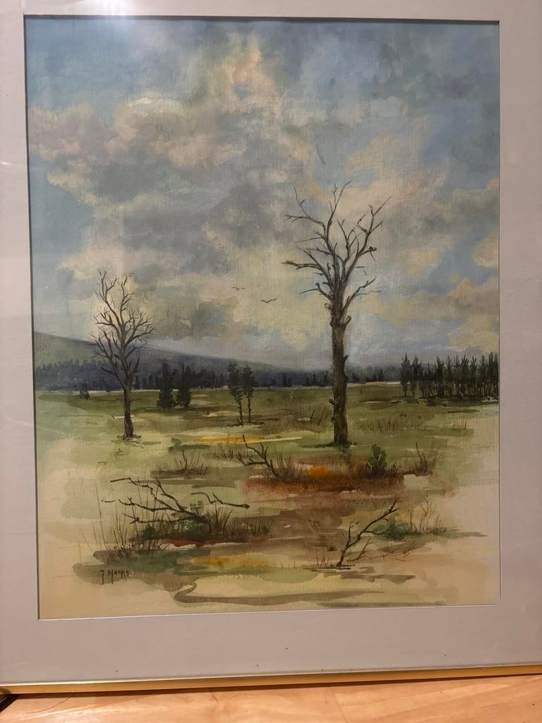 Aquarelle, Antiquités & Art, Art | Peinture | Classique, Enlèvement