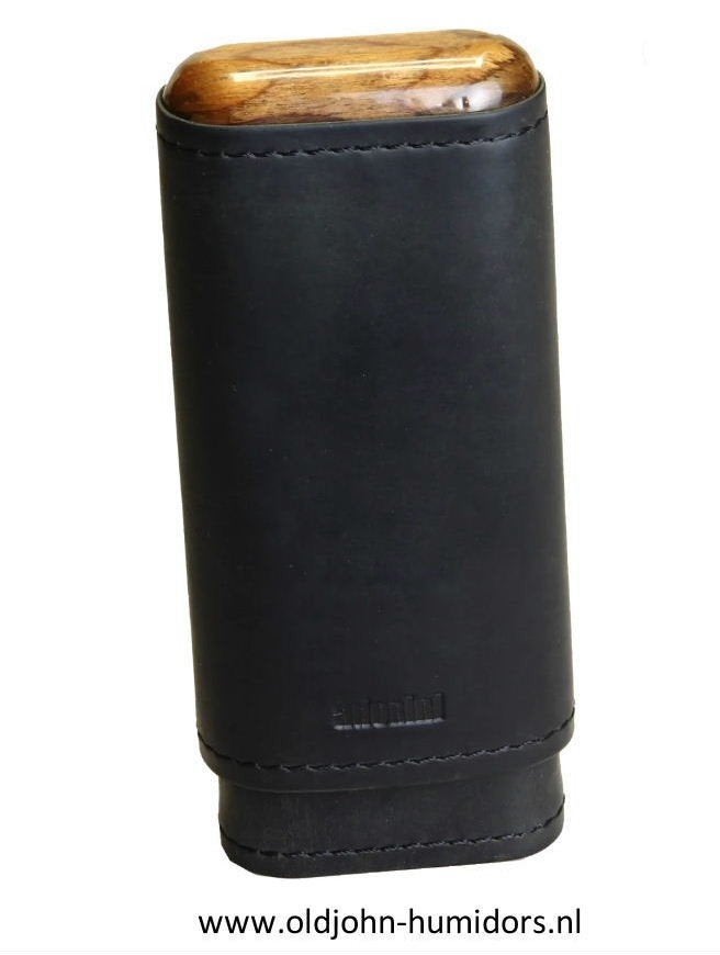 SIGARENKOKER ADORINI   2-3 SIGAREN - LEER MET HOUT    sk04h, Envoi, Neuf, Boite à tabac ou Emballage