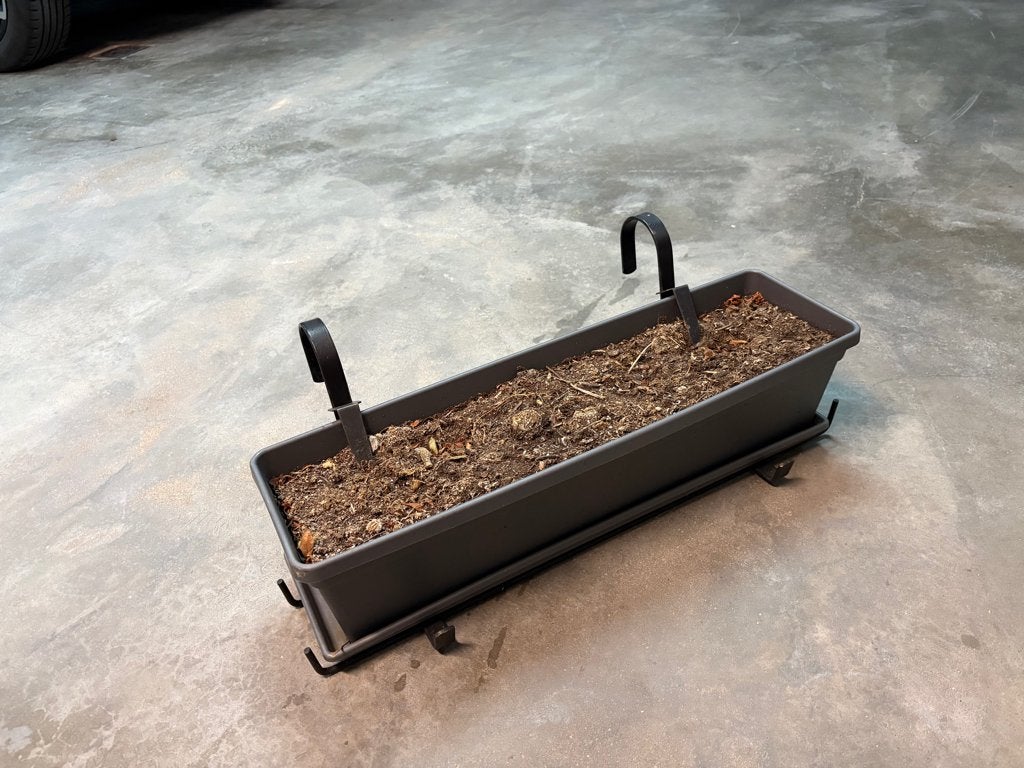 jardinière de balcon, Jardin & Terrasse, Balcon, 30 à 60 cm, Enlèvement, Utilisé