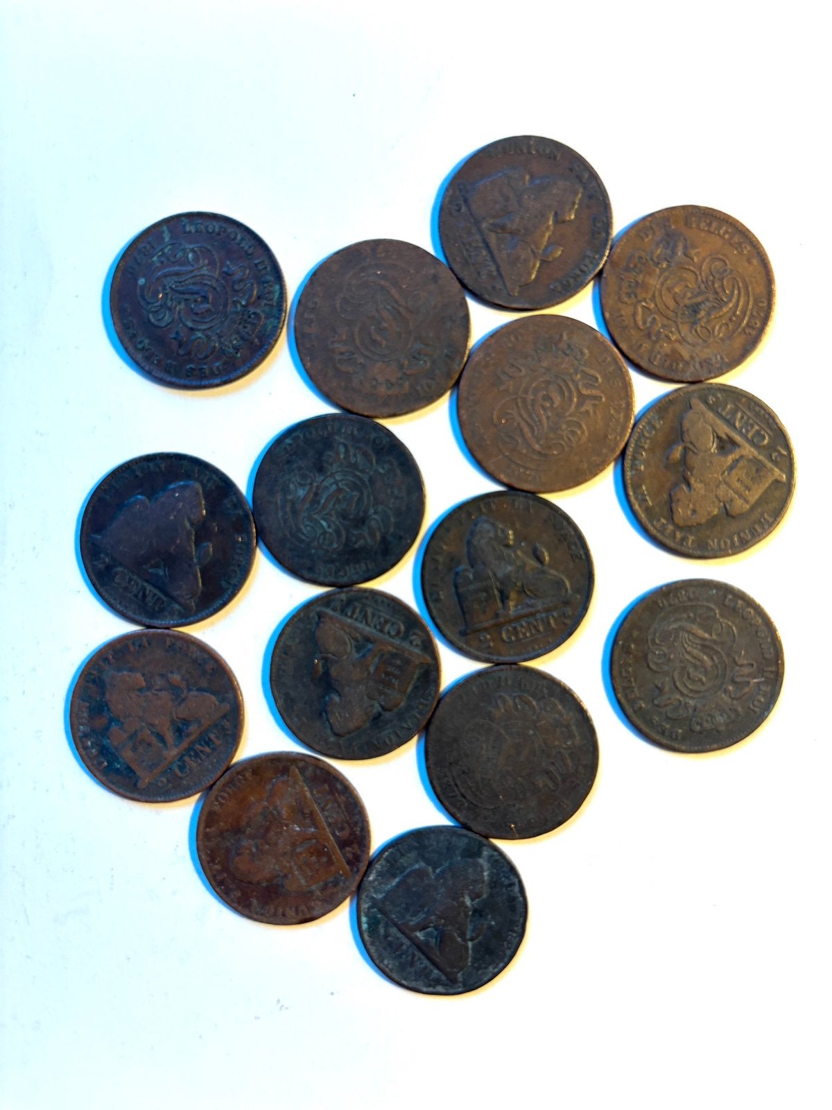 Lot 2 cent - leopold I, Ophalen
