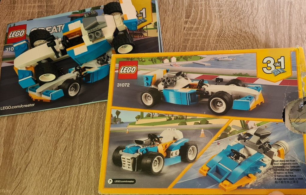 LEGO Creator Extreme motoren – 31072 (volledige set + doos), Ophalen of Verzenden, Zo goed als nieuw, Bouwen