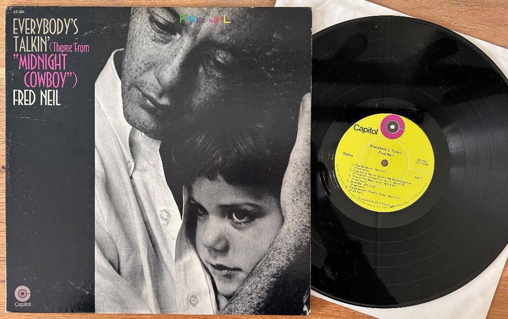 FRED NEIL - Everybody's talkin' ( LP; USA; NMINT ), 12 pouces, Comme neuf, 1960 - 1969, Chanteur-compositeur