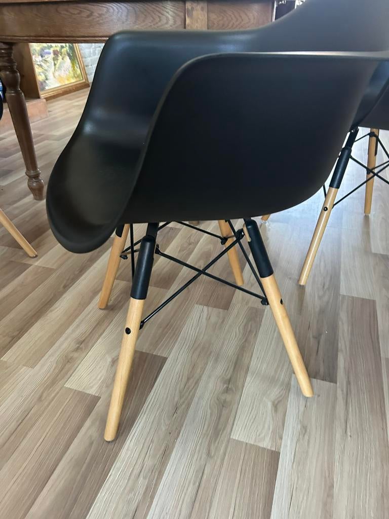 4 Chaises salle a manger, Maison & Meubles, Chaises, Enlèvement, Comme neuf