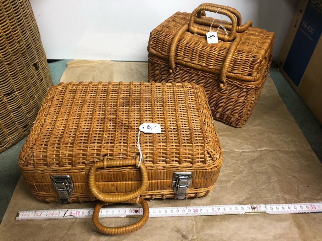 Riet en rotan allerhande, Maison & Meubles, Accessoires pour la Maison | Plataux & Paniers, Comme neuf, Panier, Osier, Enlèvement ou Envoi
