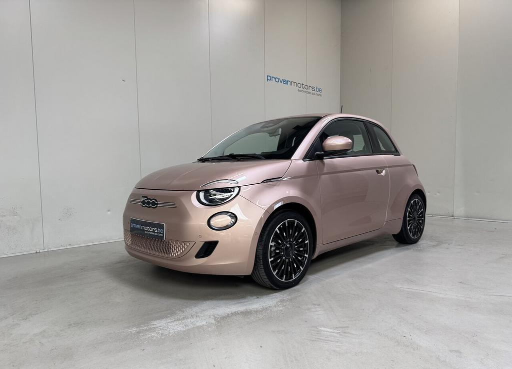 Fiat 500e 42 Kwh - Airco - GPS - 25 000 KM! Topstaat! 1Ste, Auto's, Fiat, 4 zetels, 87 kW, 0 kg, https://public.car-pass.be/vhr/3e56535b-59d5-4c26-bc11-d66703a5be09