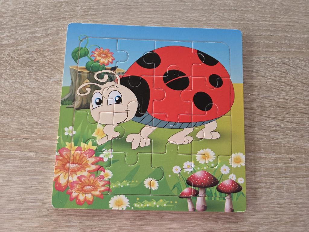 Puzzel lieveheersbeestje, Ophalen of Verzenden, Zo goed als nieuw