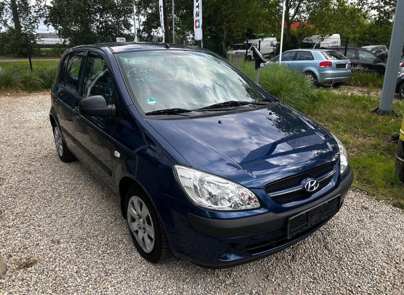 Hyundai getz benzine met keuring verkoop garantie, Autos, Argent ou Gris, Achat, 50 kW, Entreprise