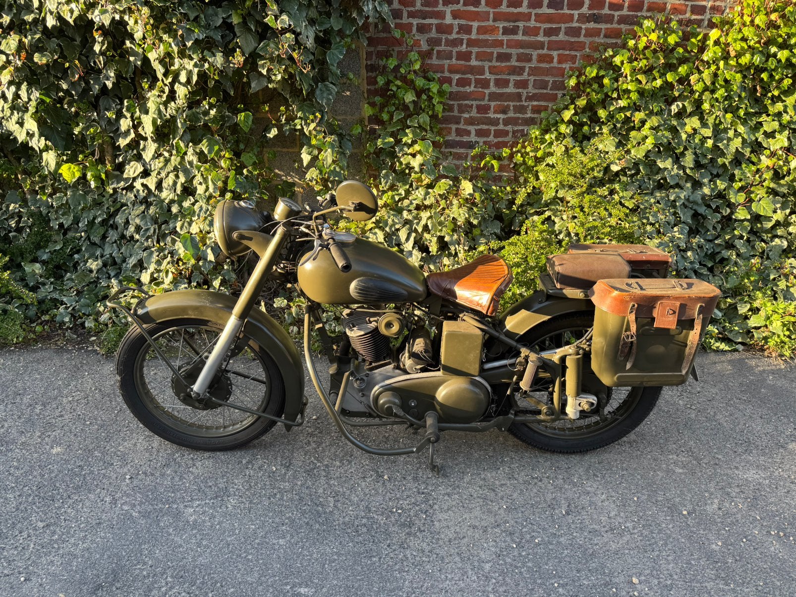 Sarolea 400cc 1950, Enlèvement