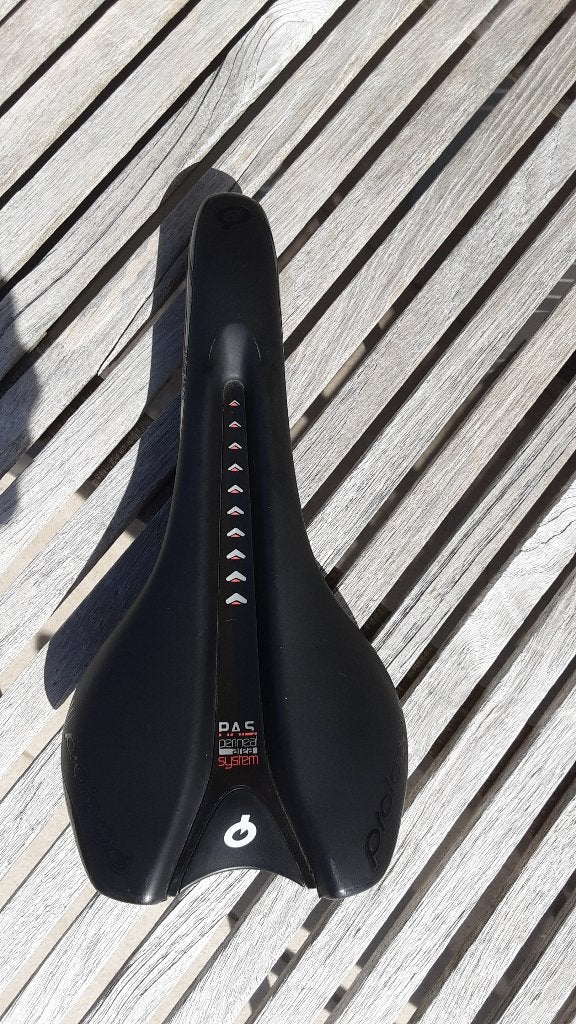 Race zadel Prologo Nago Evo Pas Tirox 134mm, Ophalen of Verzenden, Gebruikt, Zadel