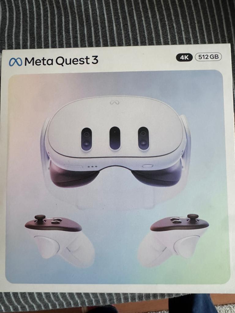 MetaQuest 3 512Gb, Games en Spelcomputers, Virtual Reality, Ophalen, Nieuw