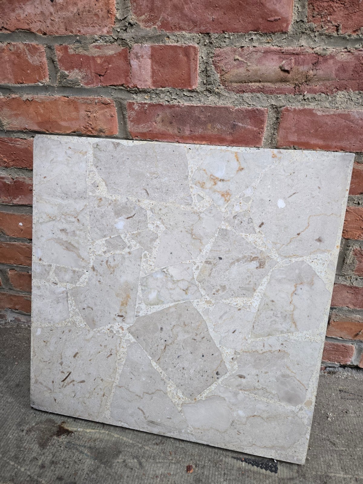oude terrazo tegels 40x40, Enlèvement, Comme neuf, Moins de 5 m², Carrelage de sol