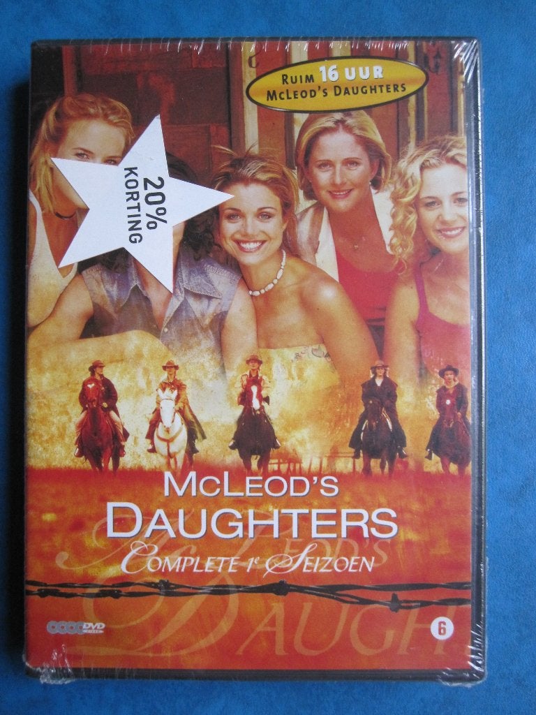 McLeod's Daughters - Complete 1e Seizoen (2001) 4 disc (nie, Cd's en Dvd's, Engels, Seizoen 1, Nederlands, Drama