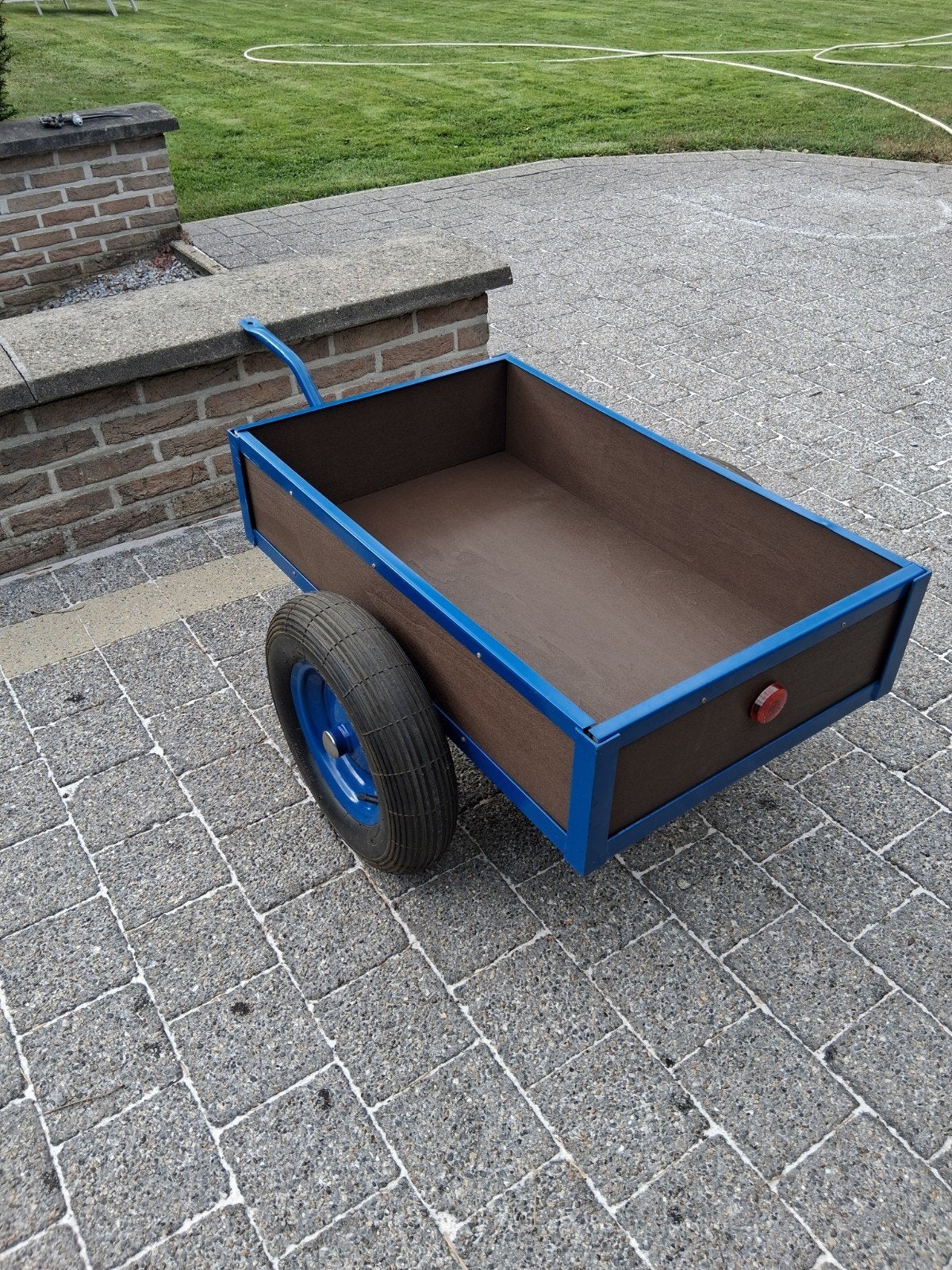 kar voor achter gocart skelter, Ophalen, Zo goed als nieuw