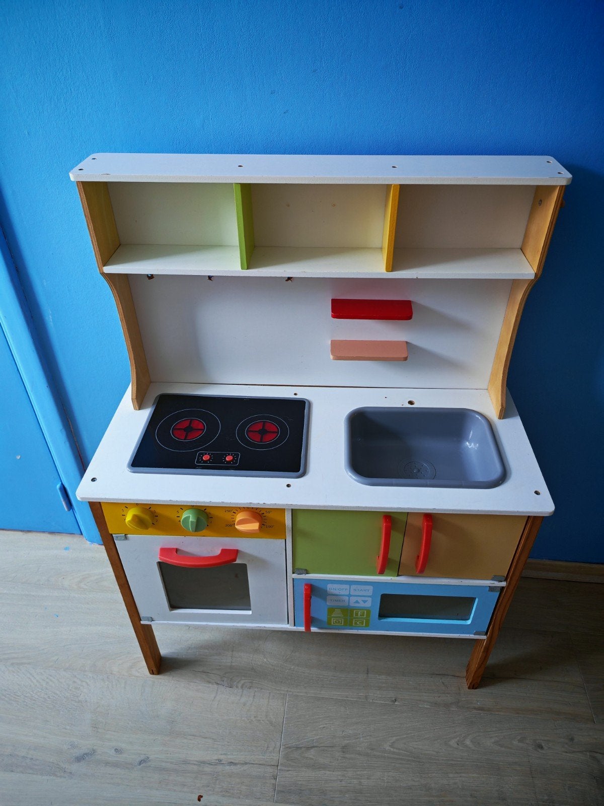 Speelgoedkeuken met accessoires, Kinderen en Baby's, Ophalen