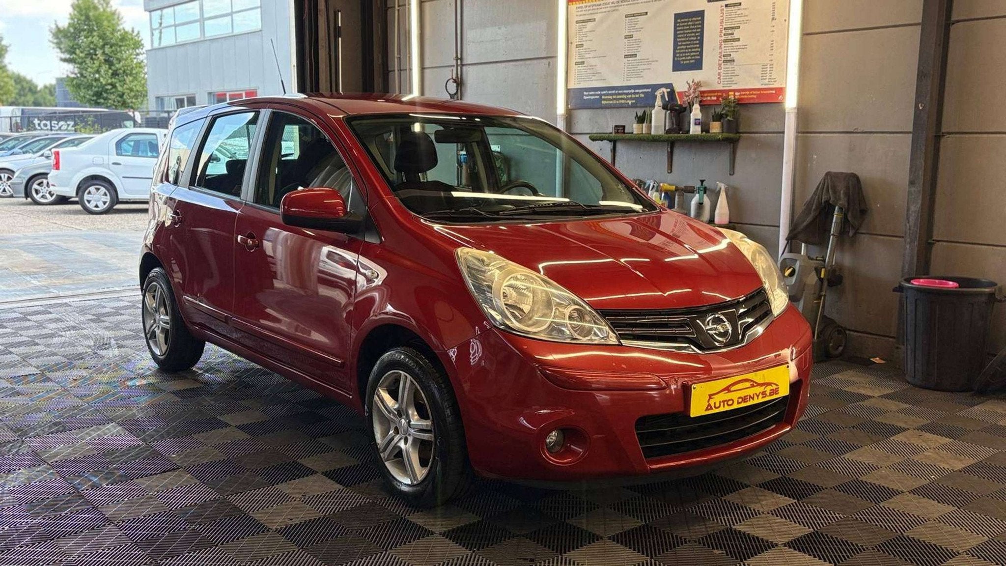Nissan Note benzine bj2009 manueel eur4 78822km, Auto's, Nissan, Multifunctioneel stuurwiel, Monovolume, Gebruikt, 4 cilinders