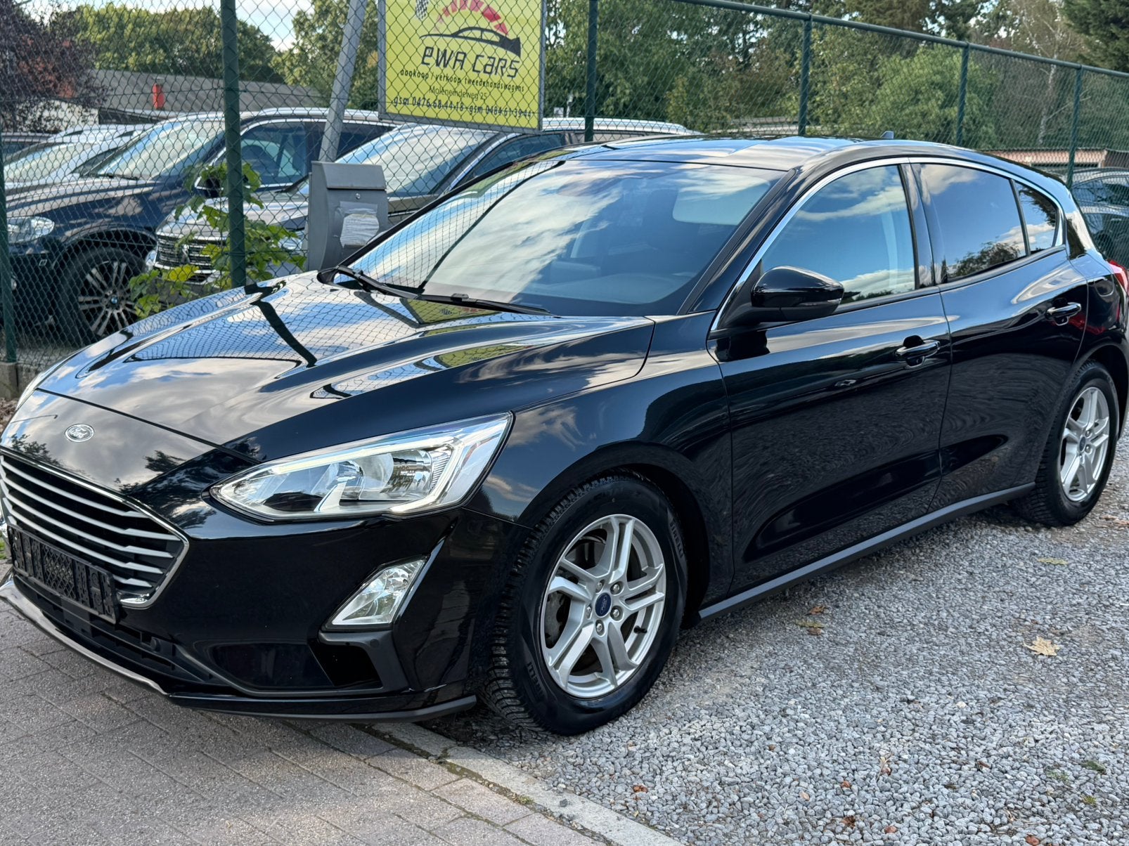 ford focus 2020 diesel 87000 km ewacars 0476684418, Focus, Euro 6, Zwart, 1500 cc