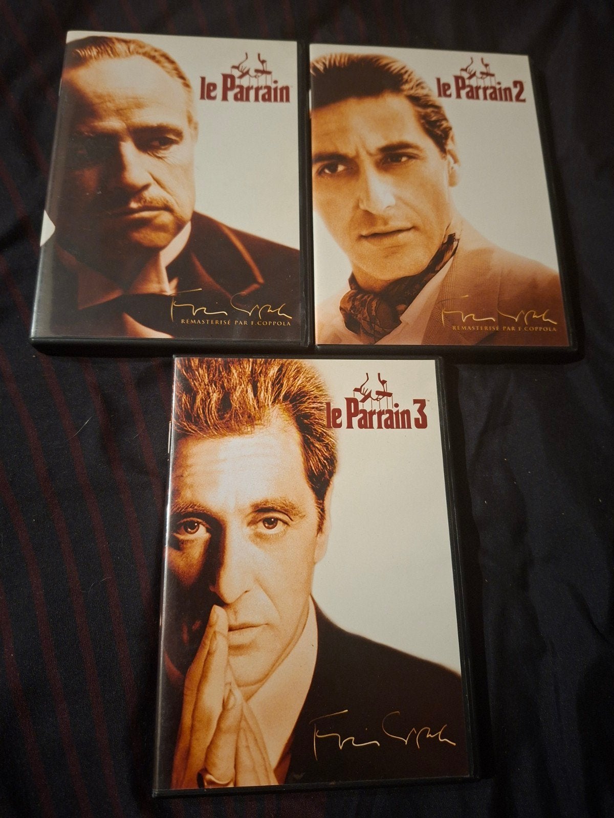 A vendre en dvd la trilogie du Parrain, CD & DVD, DVD | Thrillers & Policiers, Enlèvement ou Envoi, Mafia et Policiers, Comprend un boîtier