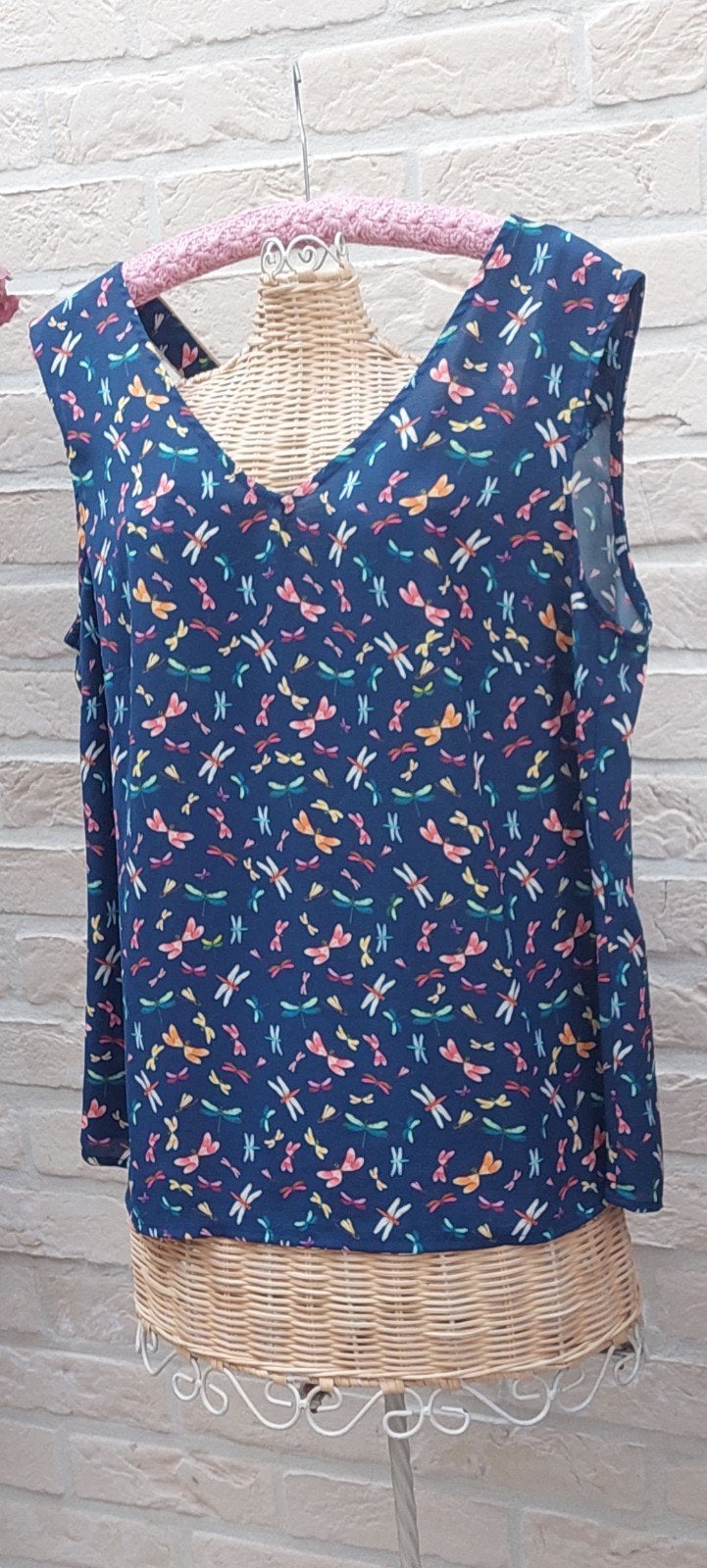 Topje maat 46 comme ca, Sans manches, Taille 46/48 (XL) ou plus grande, Enlèvement ou Envoi, Autres couleurs