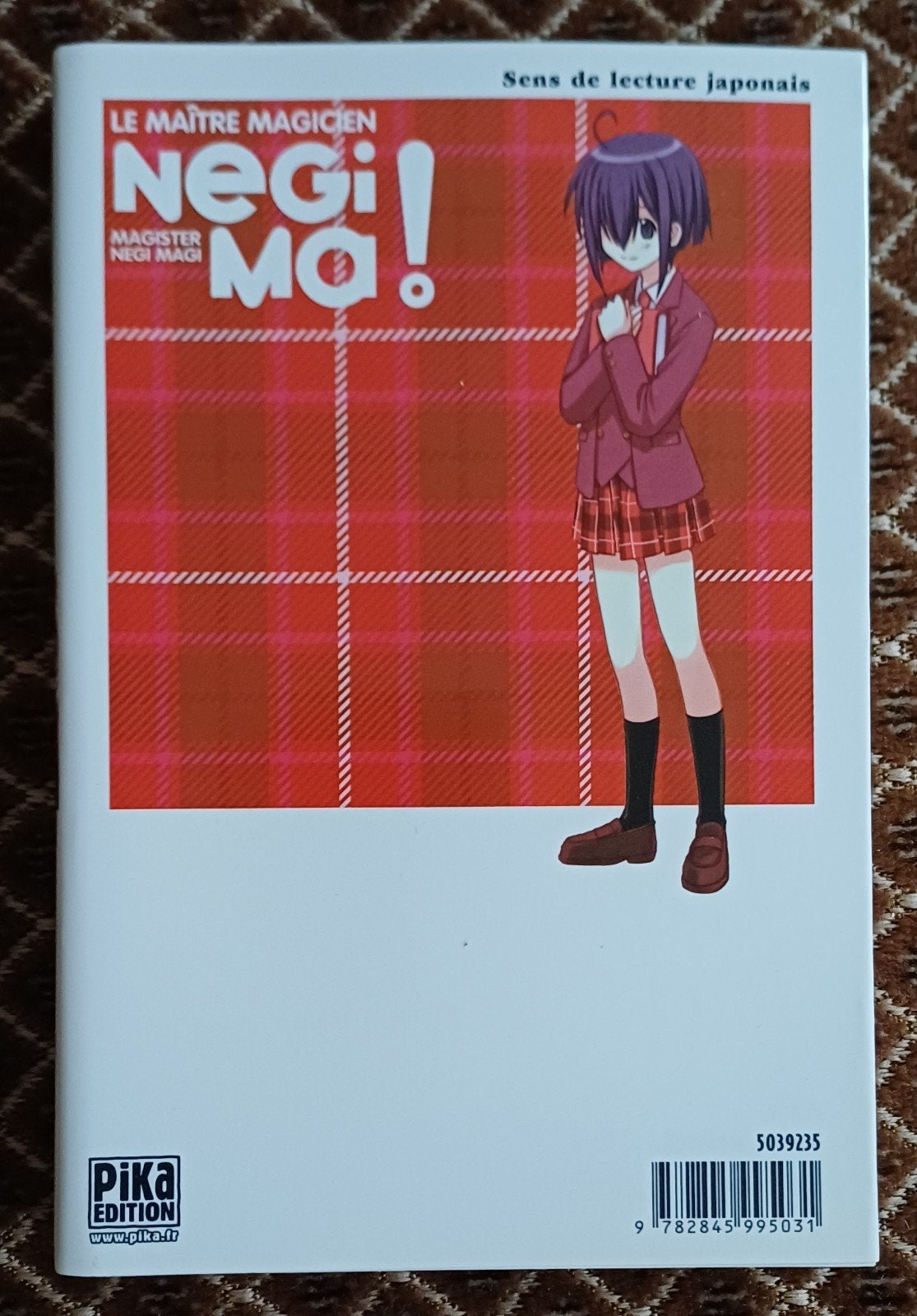 manga Negimo, Enlèvement