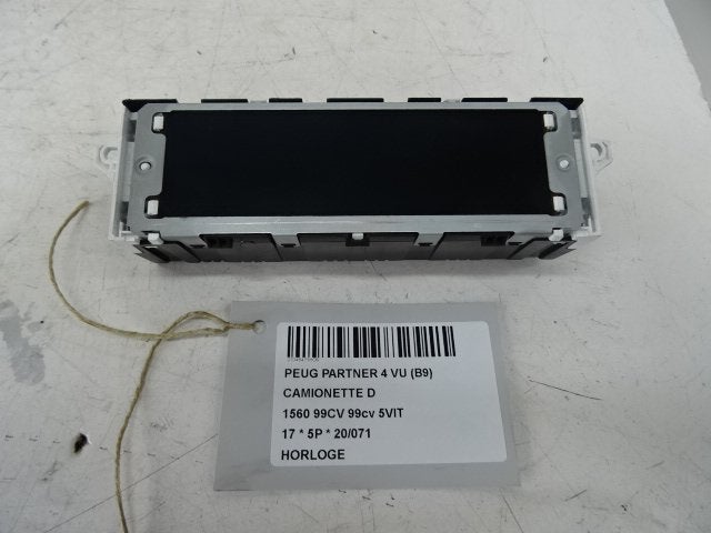 KLOK Peugeot Partner (GC / GF / GG / GJ / GK) (9821851780), Gebruikt, Peugeot