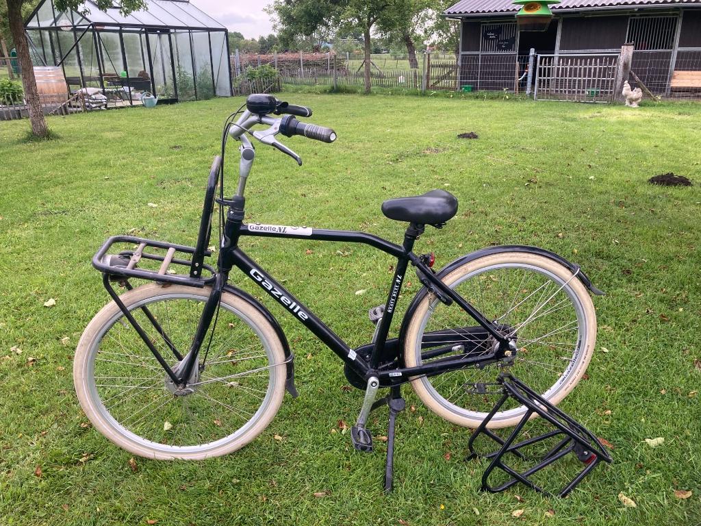 fiets gazelle heavy duty, Fietsen en Brommers, Ophalen, Gebruikt, Trommelrem, Gazelle