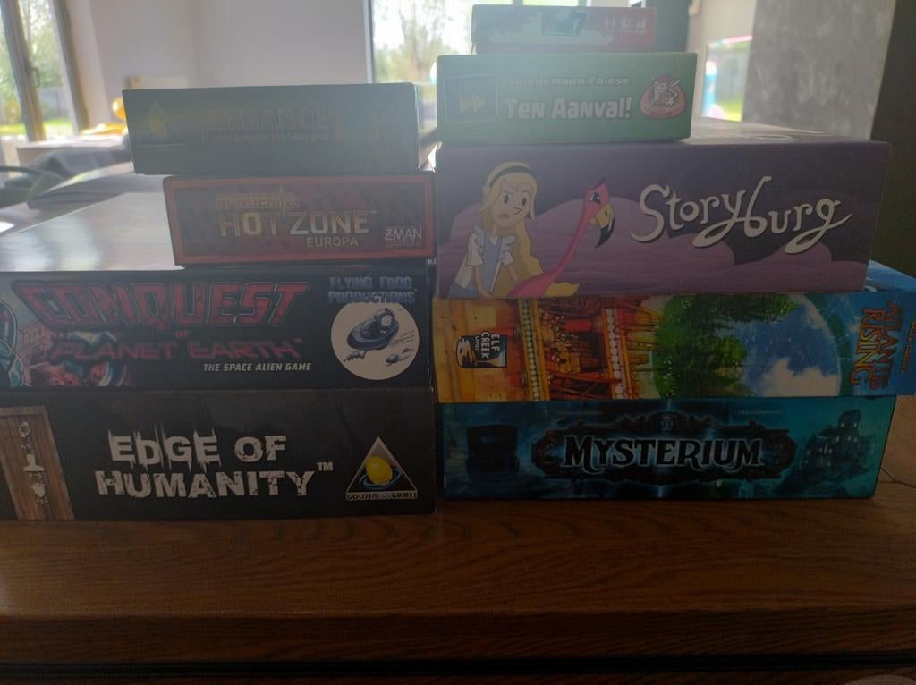Allerlei bordspellen, Hobby en Vrije tijd, Ophalen