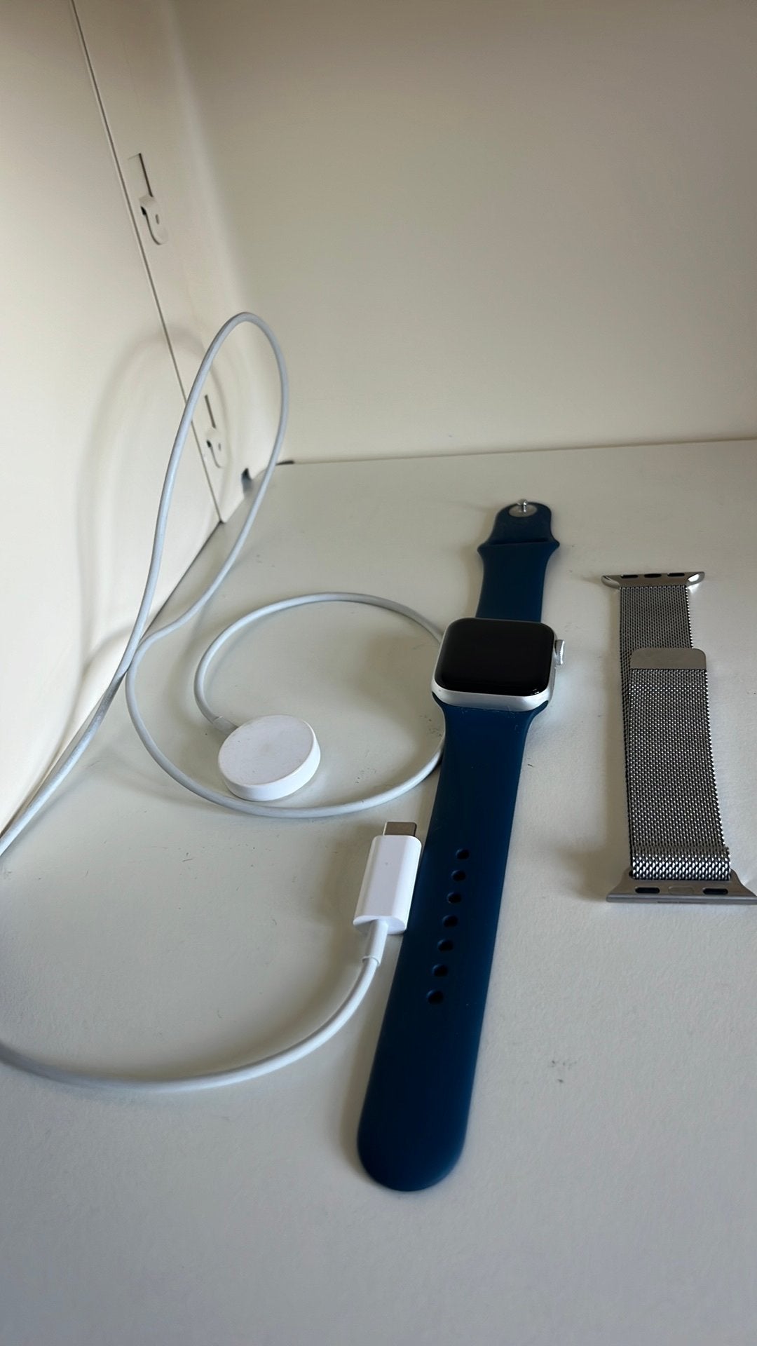 Apple watch SE 40 mm alu, Enlèvement, Comme neuf, Argent