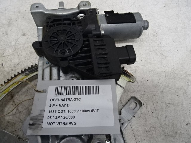 MOTEUR LEVE VITRE ELECTRIQUE AVANT GAUCHE Astra H GTC (L08), Opel, Opel Automobile GmbH, Utilisé, Avant